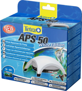 Tetra APS aquarium air pump white