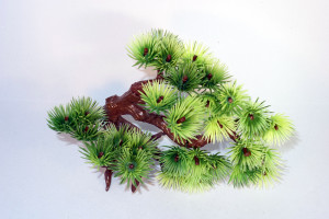 D&eacute;coration de bonsa&iuml; pour plantes en plastique