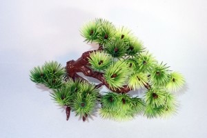 Plastic plant bonsai tree decoration