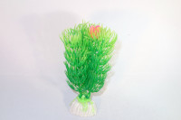 Kunstpflanze gr&uuml;n 10 cm Aquarium Dekoration