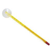 Glass thermometer with suction cup 0-50 &deg; C