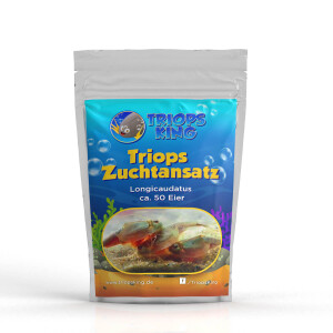 All in - 8 verschiedene Triops Longicaudatus Arten im Bundle