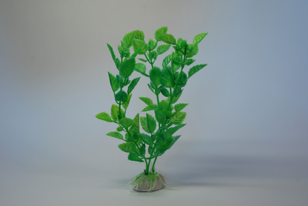 Plante artificielle 15 cm d&eacute;coration aquarium vert