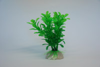 Plante artificielle 10 cm d&eacute;coration aquarium vert